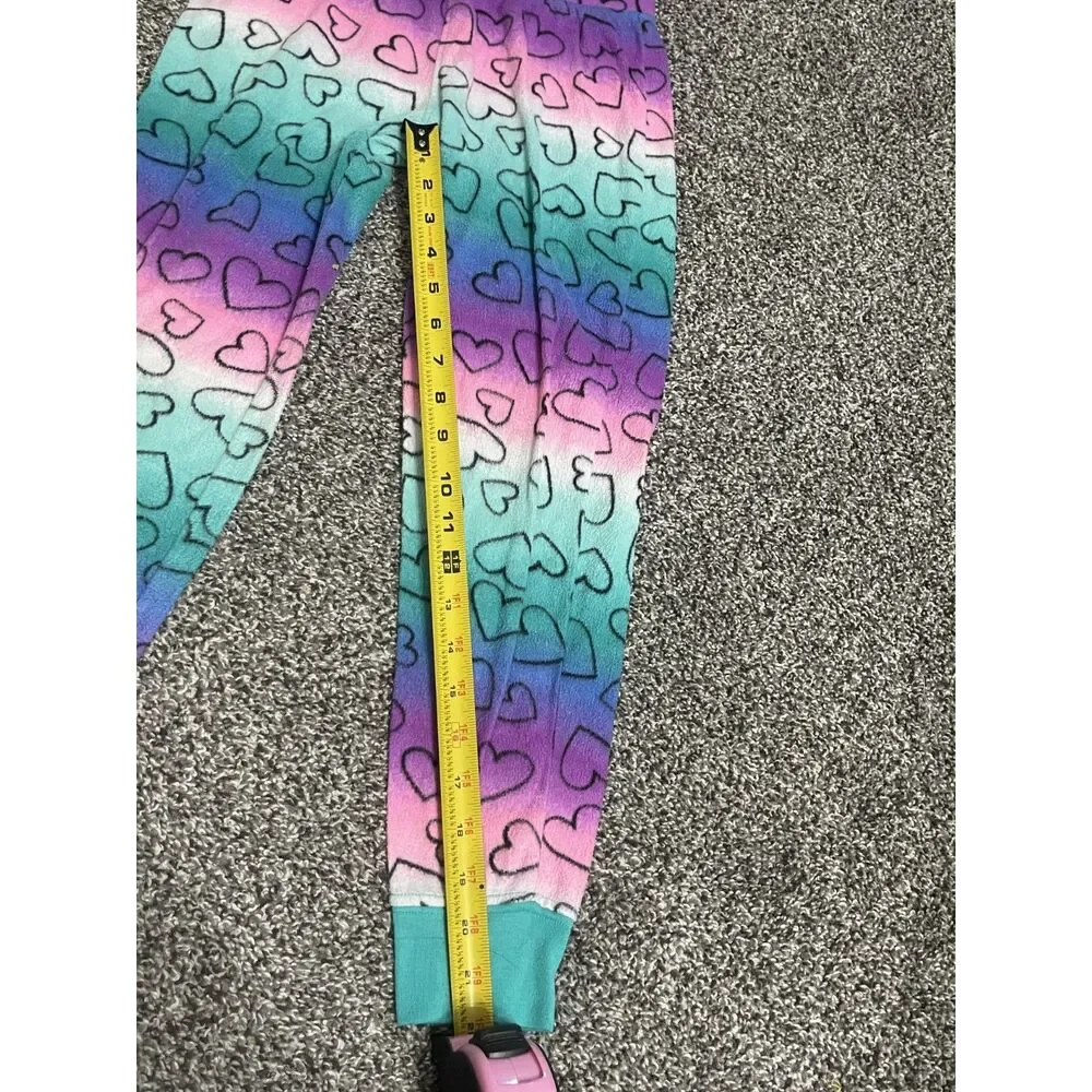 SO Perfectly Soft Hearts Print Pajama Pants 7/8 Girl's